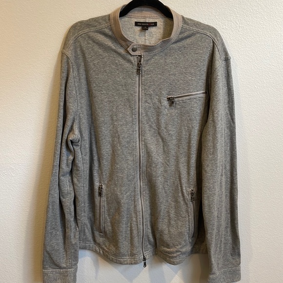 John Varvatos Other - John Varvatos Star USA zip up Moto style sweatshirt jacket
